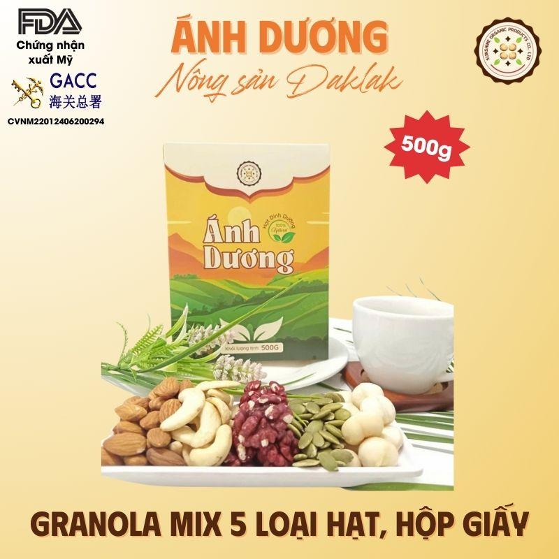 [500gram] Granola Ngũ cốc Siêu Hạt