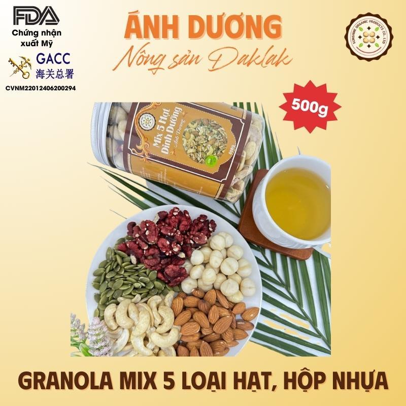 [500gram] Granola Ngũ cốc Siêu Hạt