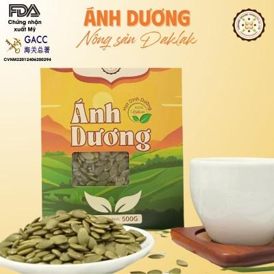 [500gram] Nhân Hạt Bí Xanh Đã Tách Vỏ, Hộp Giấy