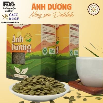 [500gram] Nhân Hạt Bí Xanh Đã Tách Vỏ, Hộp Giấy