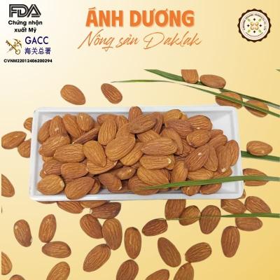 [500gram] Dry Roasted Natural Whole Almonds, Paper Box