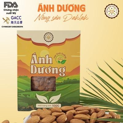 [500gram] Dry Roasted Natural Whole Almonds, Paper Box