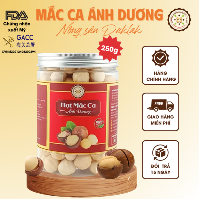 Roasted Raw Macadamia (Whole Nuts) 250g, Box Cover