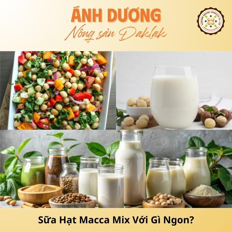 What Is Delicious To Mix Macadamia Nut Milk With